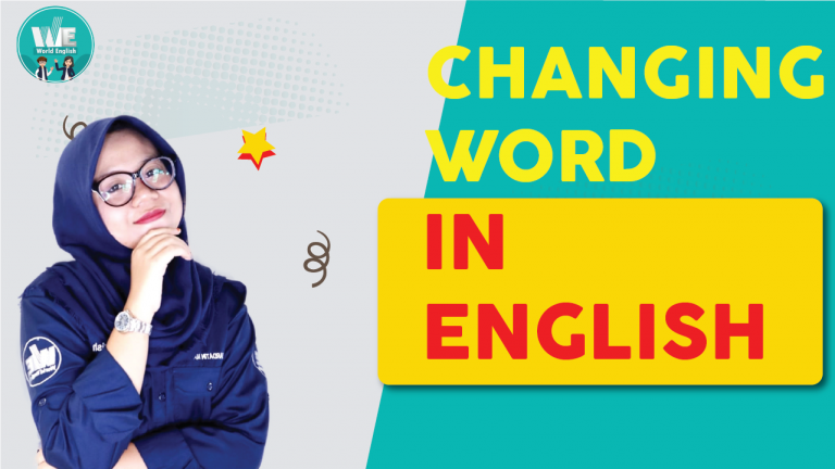 Perubahan Kata Kerja (Verb) Menjadi Kata Benda (Noun) dalam Bahasa Inggris